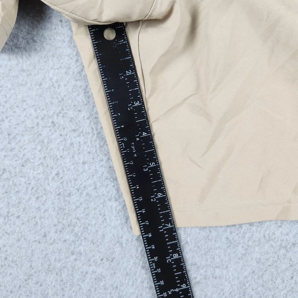 New Balance Shorts Mens Small‎ Tan Athletic Running Training Lined Elastic Waist